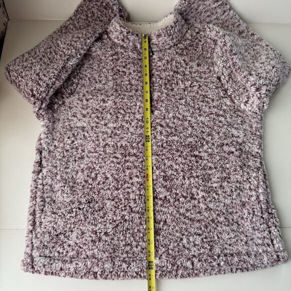 Time and Tru Quarter Zip Jacket Met Burgundy Women’s XL Pockets - Picture 8 of 12